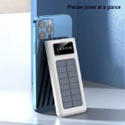 Picture of 10000mAH Solar Energy with a Four-wire Mobile Power Supply Power Bank For iPhone Samsung