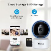 Picture of Wistino 5GHZ 360 Wifi HD Night Vision Auto Tracking Surveillance Home security wireless PTZ Home Security Baby Monitor