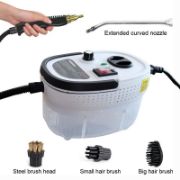 Picture of SMAYDA Handheld Steam Cleaner, 1600W Portable High-pressure Steam Cleaner, Equipped with Three Brushes