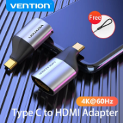 Picture of Vention USB C to HDMI 4K 60Hz Type C to HDMI 2.0 Adapter for Samsung, MacBook Air,  iPad