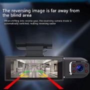 Picture of 3.16 inch HD Dual lens Black Box Car Night Vision DVR Vehicle Mirror Video Camera 