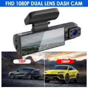 Picture of 3.16 inch HD Dual lens Black Box Car Night Vision DVR Vehicle Mirror Video Camera 