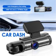 Picture of 3.16 inch HD Dual lens Black Box Car Night Vision DVR Vehicle Mirror Video Camera 