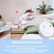 Picture of 1080p Ultra HD Smoke Detector Hidden Camera Wi-Fi Remote Real-Time Viewing Smoke Detector 2.4g Camera