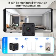 Picture of X6 Wi-Fi Camera Wide Angle Mini Camcorders Motion Detection Night Vision Home Security Nanny Cam HD 1080P