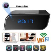 Picture of 4K/1080P 2.4G Wi-Fi Mini Full HD Clock Camera with Movement Detect Night Vision for Home and Office Surveillance