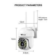 Picture of 5G Wistino 1080P Audio Colorful Night Vision NetWork IP Camera IP66 Waterproof Smart Home IP Camera  