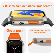 Picture of i8 Ultra Smart Watch 2 In 1 TWS Bluetooth Earphone New Men Women Calling Fitness Sport Watches Heart Rate Monitor