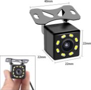 Picture of Car Backup Camera, 8 LED HD Reverse Camera with Night Vision, Backup Rear View Camera 170° 