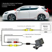 Picture of Car Backup Camera, 8 LED HD Reverse Camera with Night Vision, Backup Rear View Camera 170° 