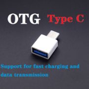 Picture of USB Type-C to USB 2.0 OTG Adapter Connector for Mobile Phone USB 2.0 Type C OTG Cable Adapter