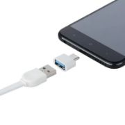 Picture of USB Type-C to USB 2.0 OTG Adapter Connector for Mobile Phone USB 2.0 Type C OTG Cable Adapter