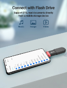 Picture of JEYI USB 3.2 to Type C OTG 10G Adapter, 36W Fast Charge Type C to USB 3.2 Converter