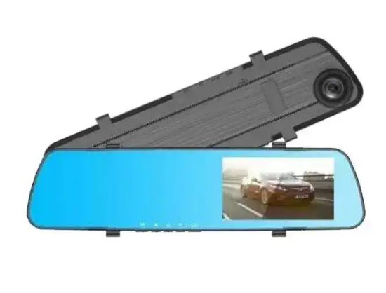 Picture of 2 Lens 1080P HD Screen Mirror Camera 4.5 Inch Mirror Car DVR, Front, Inside, Rear View