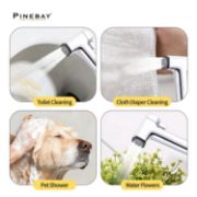 Picture of Ultra Light Bidet Toilet Sprayer Head Rustles Handheld Bidet Sprayer Cloth Bathroom Diaper Sprayer