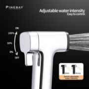 Picture of Ultra Light Bidet Toilet Sprayer Head Rustles Handheld Bidet Sprayer Cloth Bathroom Diaper Sprayer