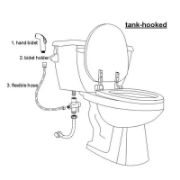 Picture of Ultra Light Bidet Toilet Sprayer Head Rustles Handheld Bidet Sprayer Cloth Bathroom Diaper Sprayer