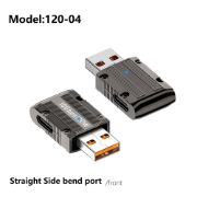 Picture of  USB C Female to USB Male Adapter, Zinc Alloy Double-Sided USB A to Type C Adapter with 10Gbps 