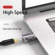 Picture of  USB C Female to USB Male Adapter, Zinc Alloy Double-Sided USB A to Type C Adapter with 10Gbps 