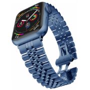 Picture of 5-link Luxury Stainless Steel Smart Bracelet for Apple Watch Multi Color Band