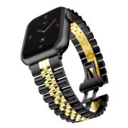 Picture of 5-link Luxury Stainless Steel Smart Bracelet for Apple Watch Multi Color Band