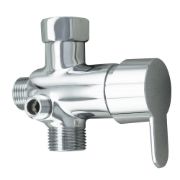 Picture of Handheld Hot and Cold Bidet Sprayer Mixing Valve Kit Brass T-Valve Dual Function Toilet-Bidet Sprayer