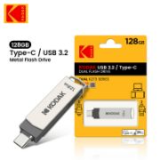 Picture of Kodak K273 Metal Pendrive Type C OTG Fancy Ultra Thin USB 128GB/256GB 3.2 Flash Drive