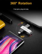 Picture of Kodak K273 Metal Pendrive Type C OTG Fancy Ultra Thin USB 128GB/256GB 3.2 Flash Drive