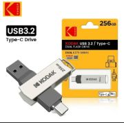 Picture of Kodak K273 Metal Pendrive Type C OTG Fancy Ultra Thin USB 128GB/256GB 3.2 Flash Drive