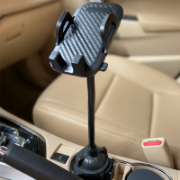 Picture of Universal 360 Degrees Adjustable Car Cup Holder Mount Adjustable Angle Height Stand Car Mobile Phone Holder With Buckle