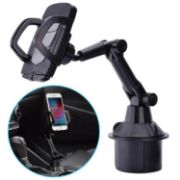 Picture of  Universal Adjustable Gooseneck Cup Holder Cradle Car Drinking Mount Cup Car Phone Holder