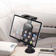 Picture of Car Cup Slot Tablet Stand Holder 360 Adjustable Handle Tilt Bar Flexible Phone Mount Bracket