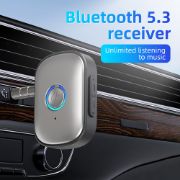 Picture of Hands Free AUX Car Bluetooth Receiver Portable Mini BT 5.3 Receiver Car Audio Adapter