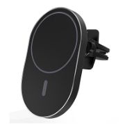 Picture of Magnetic Car Wireless Charger Macsafe for iPhone 12, 13, 14, 15 Pro Max Air Vent Car Phone Holder Stand Fast Car Charging Station