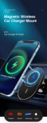 Picture of Magnetic Car Wireless Charger Macsafe for iPhone 12, 13, 14, 15 Pro Max Air Vent Car Phone Holder Stand Fast Car Charging Station