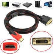 Picture of HDMI to DVI Adapter 1.5M Cable HDMI Male to Female 24+1 DVI Pin