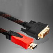 Picture of HDMI to DVI Adapter 1.5M Cable HDMI Male to Female 24+1 DVI Pin