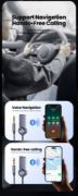 Picture of Toocki Bluetooth 5.1 Car Bluetooth transmitter USB to 3.5mm AUX Car Bluetooth Audio Adapter jack Audio Music microphone