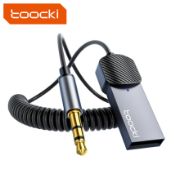 Picture of Toocki Bluetooth 5.1 Car Bluetooth transmitter USB to 3.5mm AUX Car Bluetooth Audio Adapter jack Audio Music microphone