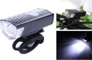 Picture of Bike Bicycle Light USB LED Rechargeable Set Mountain Cycle Front/Back Headlight Lamp Flashlight