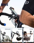 Picture of Bike Phone Holder 360° Universal Bicycle Phone Holder for 4.7-7 Inch Mobile Phone Stand Cell Phone Bike Holder