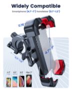 Picture of Bike Phone Holder 360° Universal Bicycle Phone Holder for 4.7-7 Inch Mobile Phone Stand Cell Phone Bike Holder