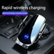 Picture of Car Wireless Charging Mobile Phone Holder, Induction Open And Close Mechanism