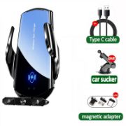 Picture of Car Wireless Charging Mobile Phone Holder, Induction Open And Close Mechanism