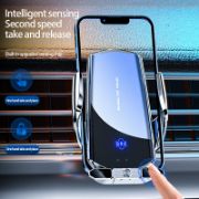 Picture of Car Wireless Charging Mobile Phone Holder, Induction Open And Close Mechanism