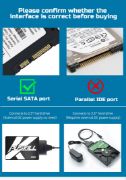 Picture of USB 3.0 to SATA Cable for 3.5/2.5 Inch SSD HDD SATA III Hard Drive Disk with 12V/2A Power Adapter