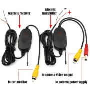 Picture of 12V 2.4G Wireless Color Video Signal Transmitter And Receiver For Car Reverse Camera Car Rearview Monitor FM Transmitter