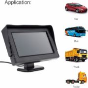 Picture of Car Monitor 4.3 Inch TFT LCD Digital Display Auto Car Rear View Backup Reverse Camera Monitor