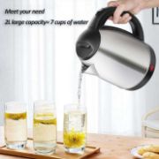 Picture of Electric Kettle 2.0L Water Kettle 360 Degree Rotational Base Stainless Steel