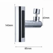 Picture of 3 Modes Waterfall Kitchen Faucets Accessories Anti Splash Adapter Swivel Rotating Fly Rain Faucet Extender